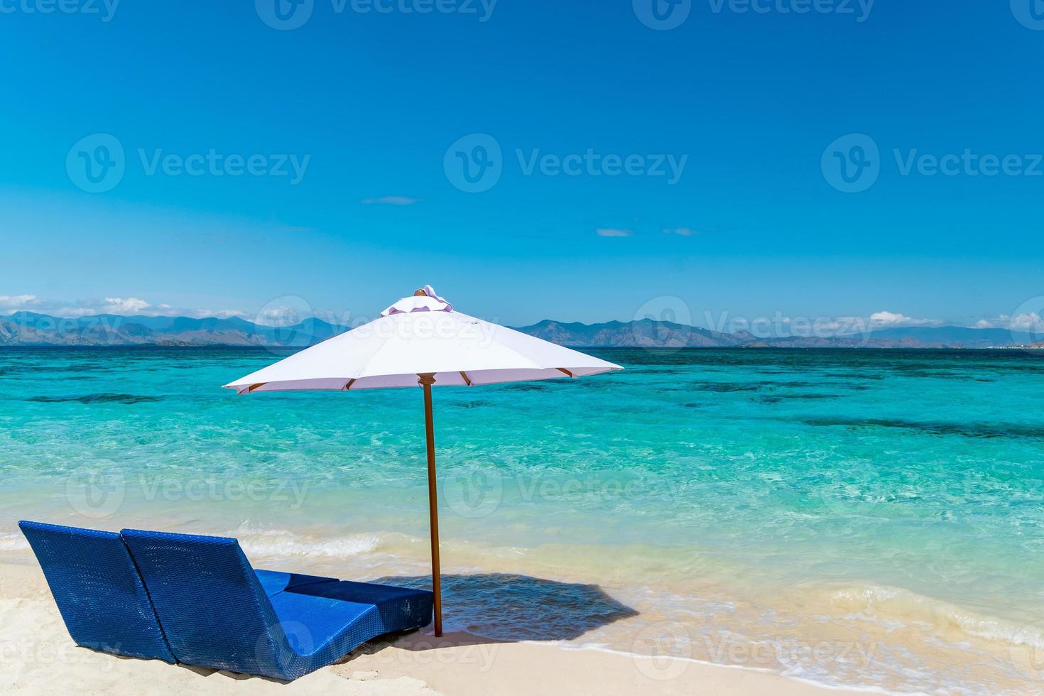 prachtig tropisch strand foto