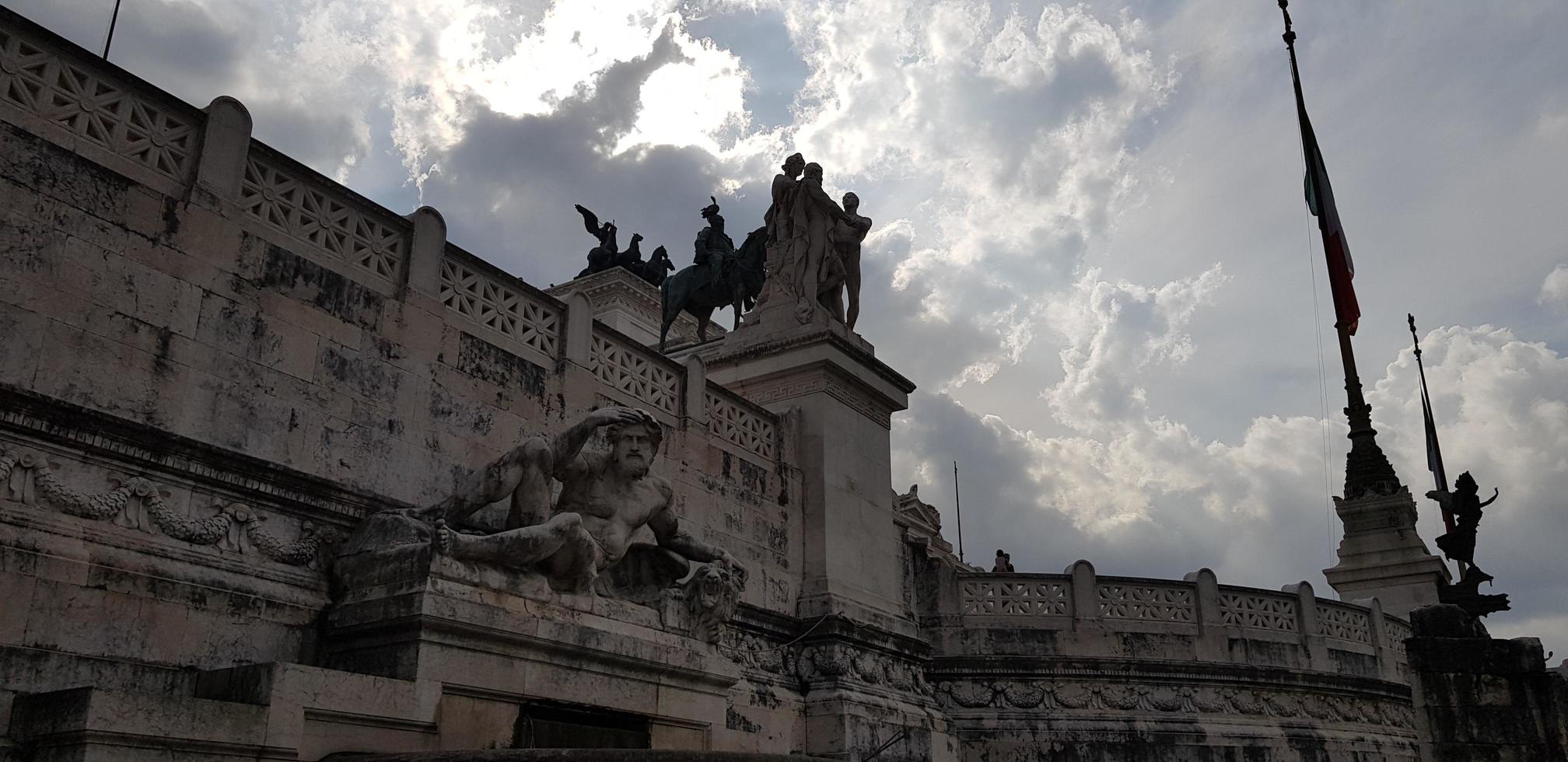 het pantheon in rome, Italië foto