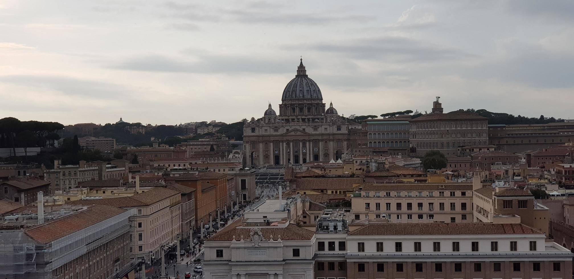 uitzicht op Vaticaanstad foto