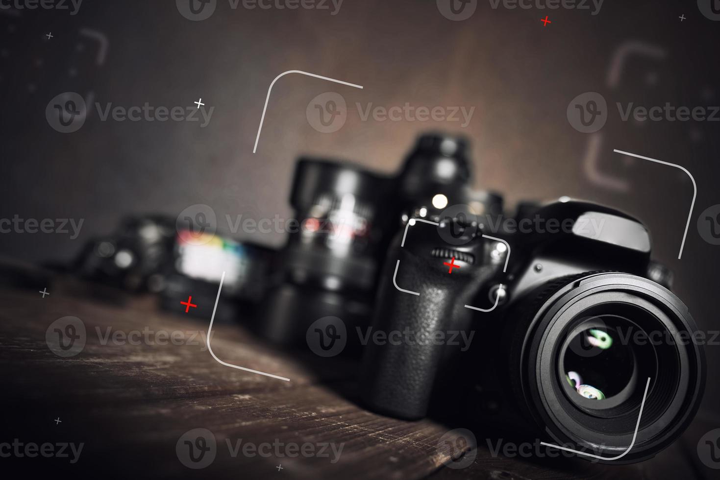 professioneel reflex camera foto