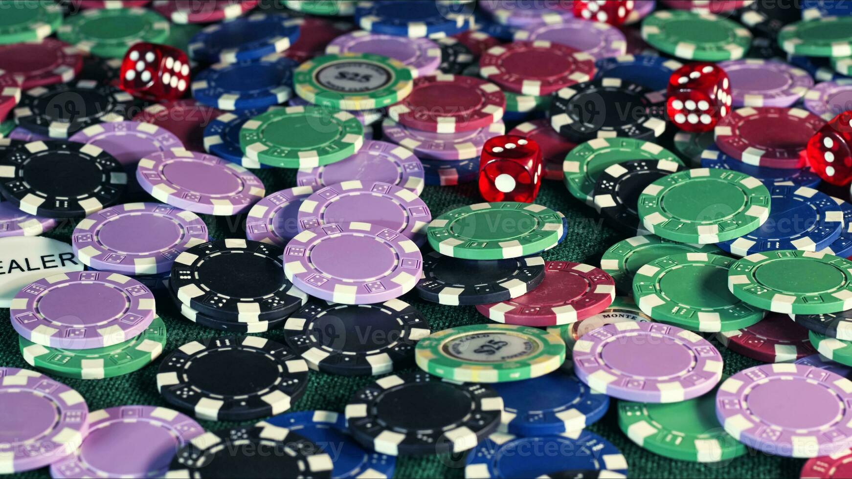 spel het gokken gereedschap geld poker chips foto