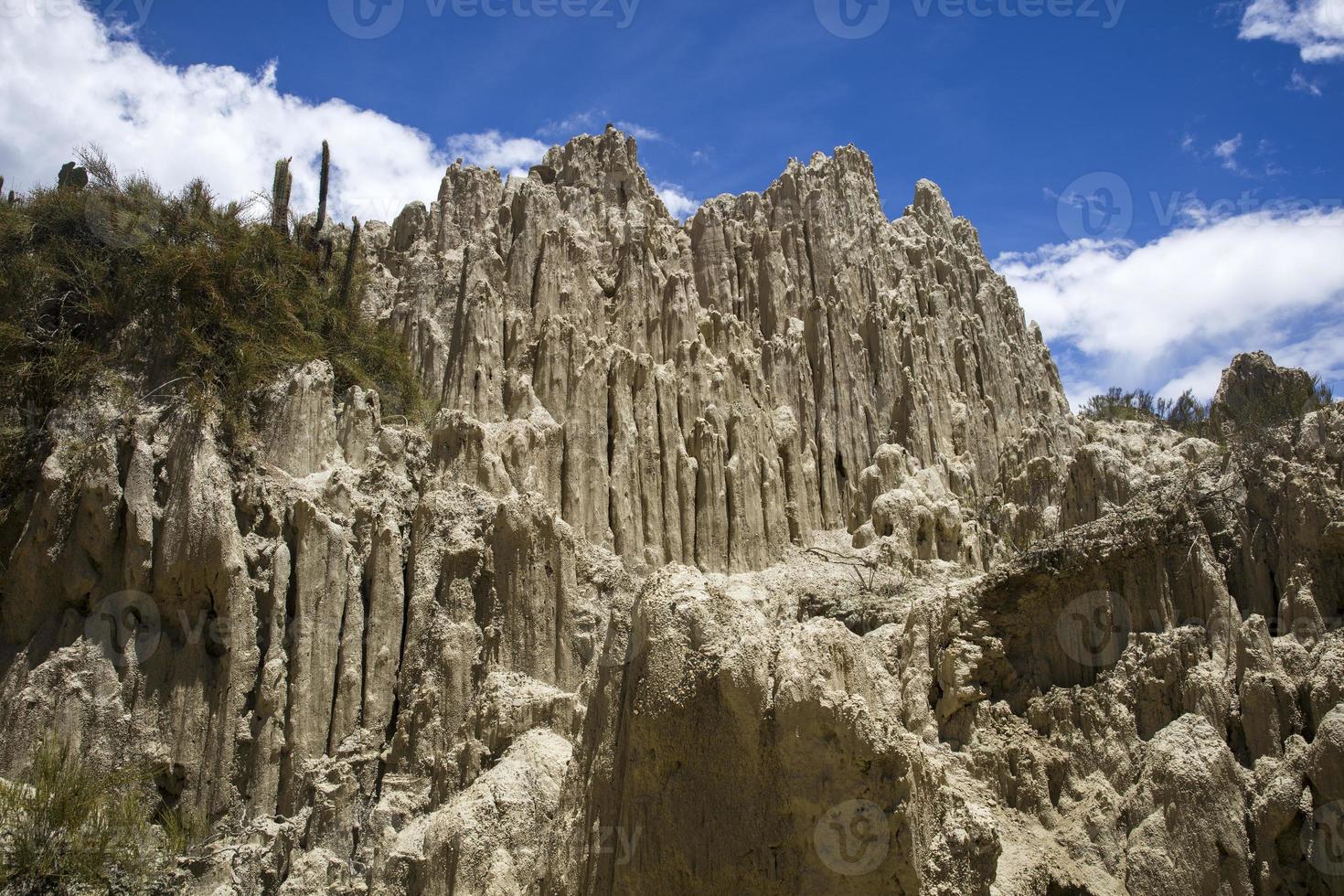 valle de la luna in bolivia foto