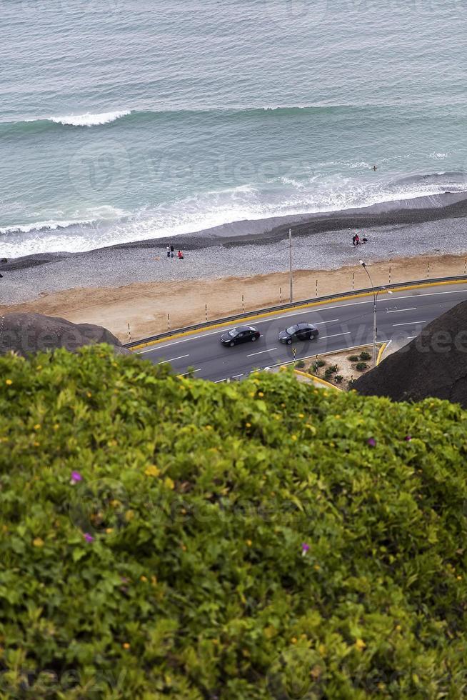 pan-amerikaanse snelweg kust foto