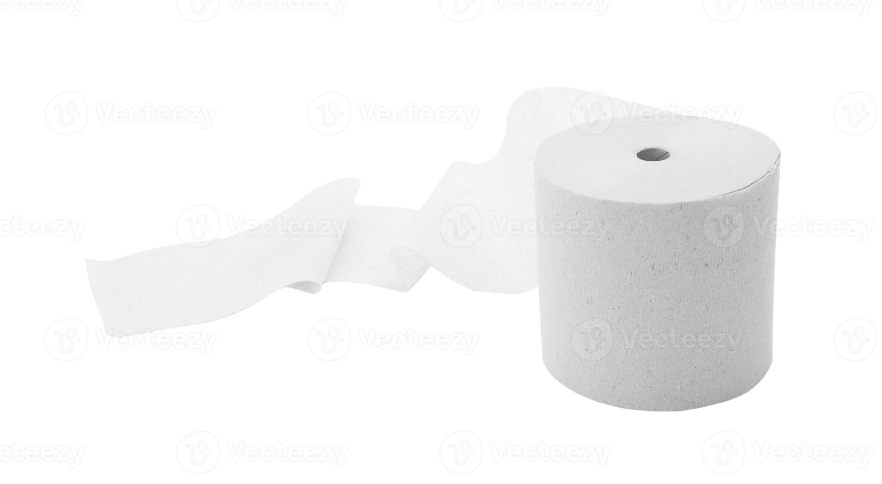 toilet papier rollen geïsoleerd Aan wit foto