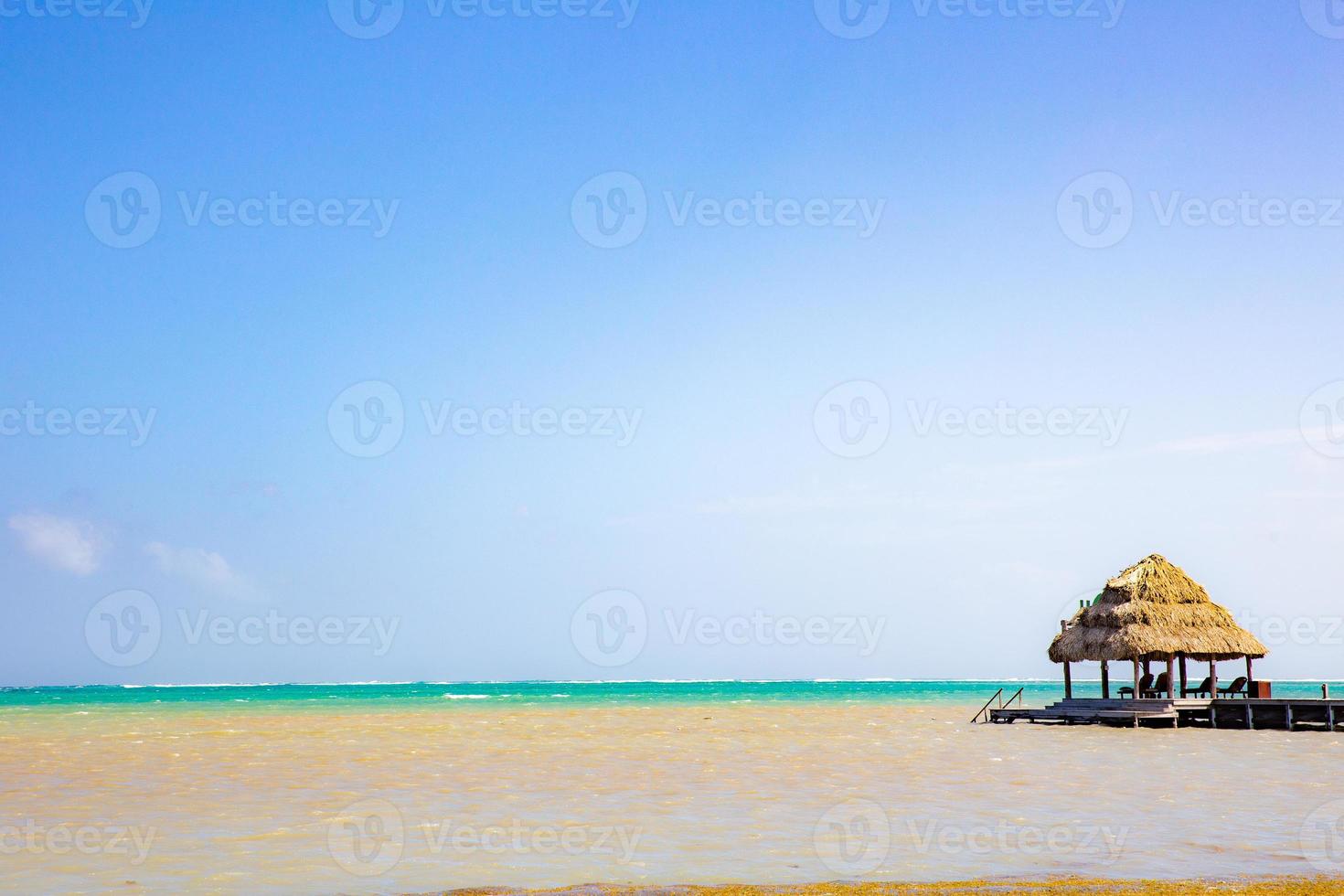 palapa Aan de water foto