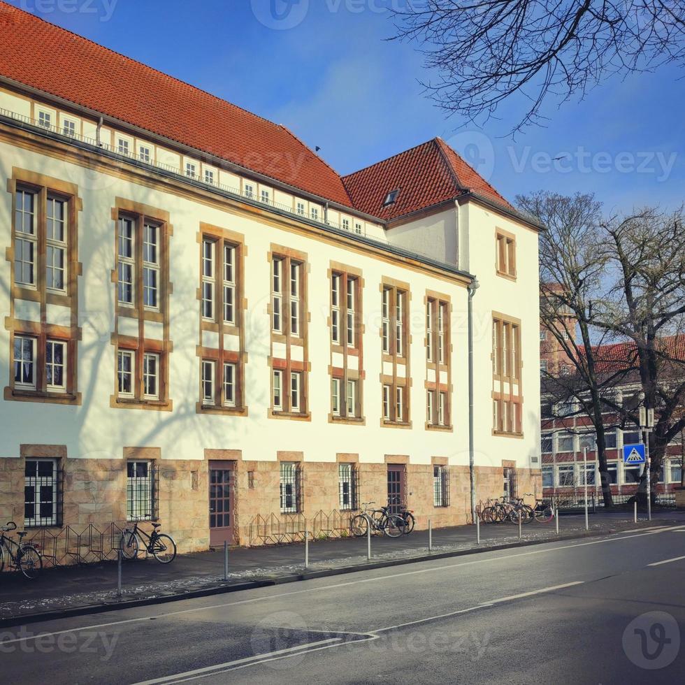 historisch gebouw in stad centrum foto