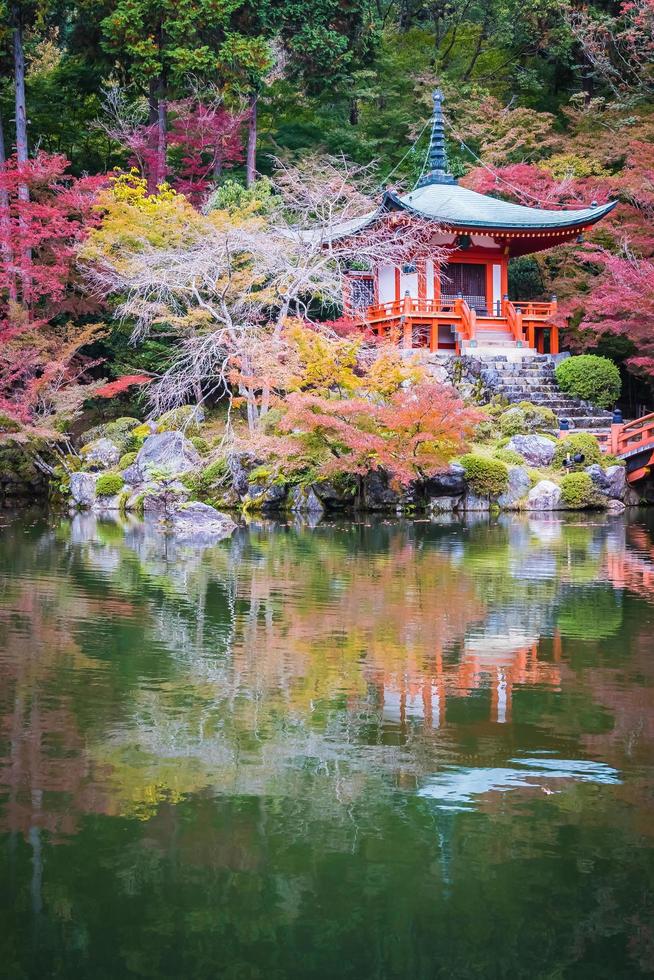 daigoji-tempel in kyoto, japan foto