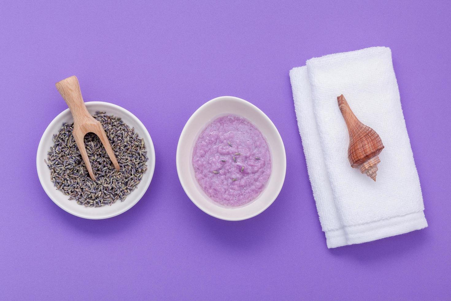 natuurlijke lavendel huidverzorging foto