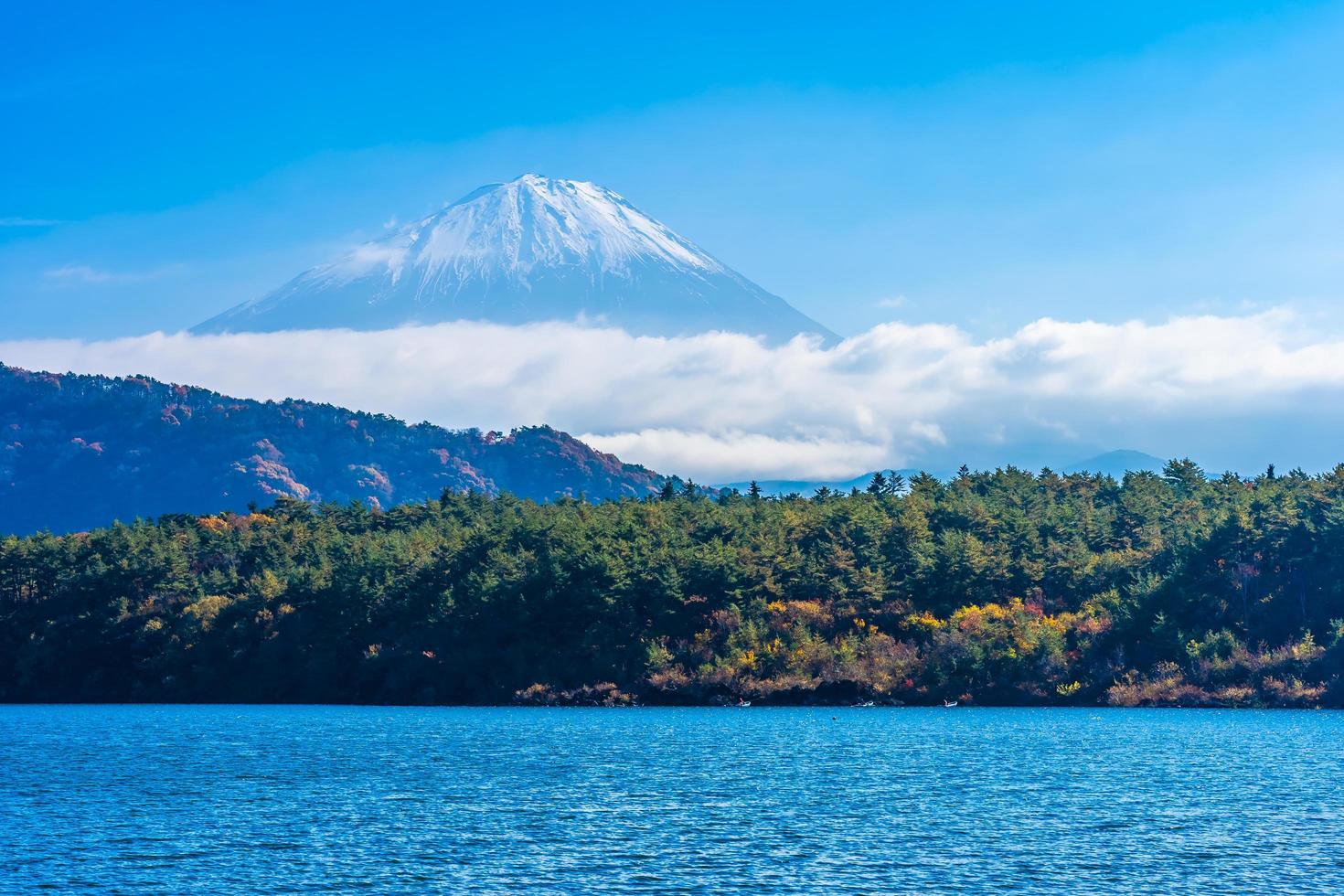 mt. fuji in yamanashi, japan foto