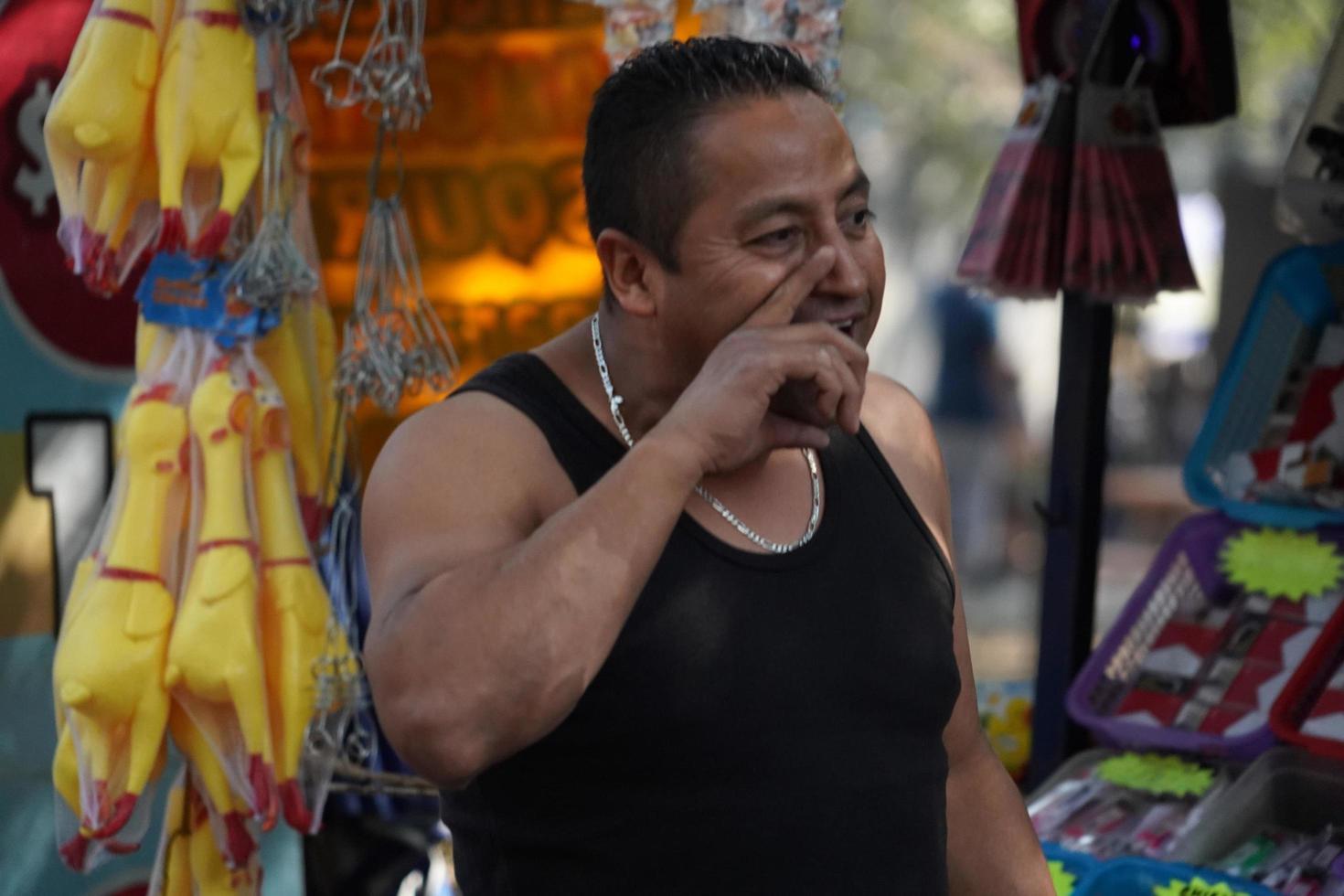 Mexico stad, februari 3 2019 - stad- park chapultepec druk van mensen Aan zondag foto