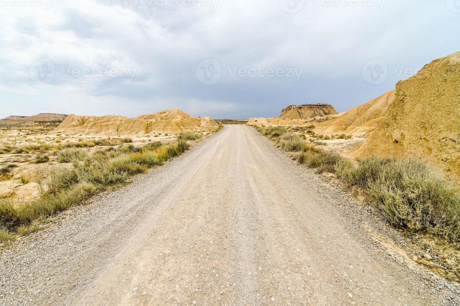 weg op het platteland foto