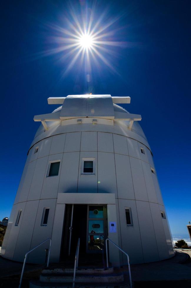 observatorium Aan tenerife, Spanje, 2022 foto