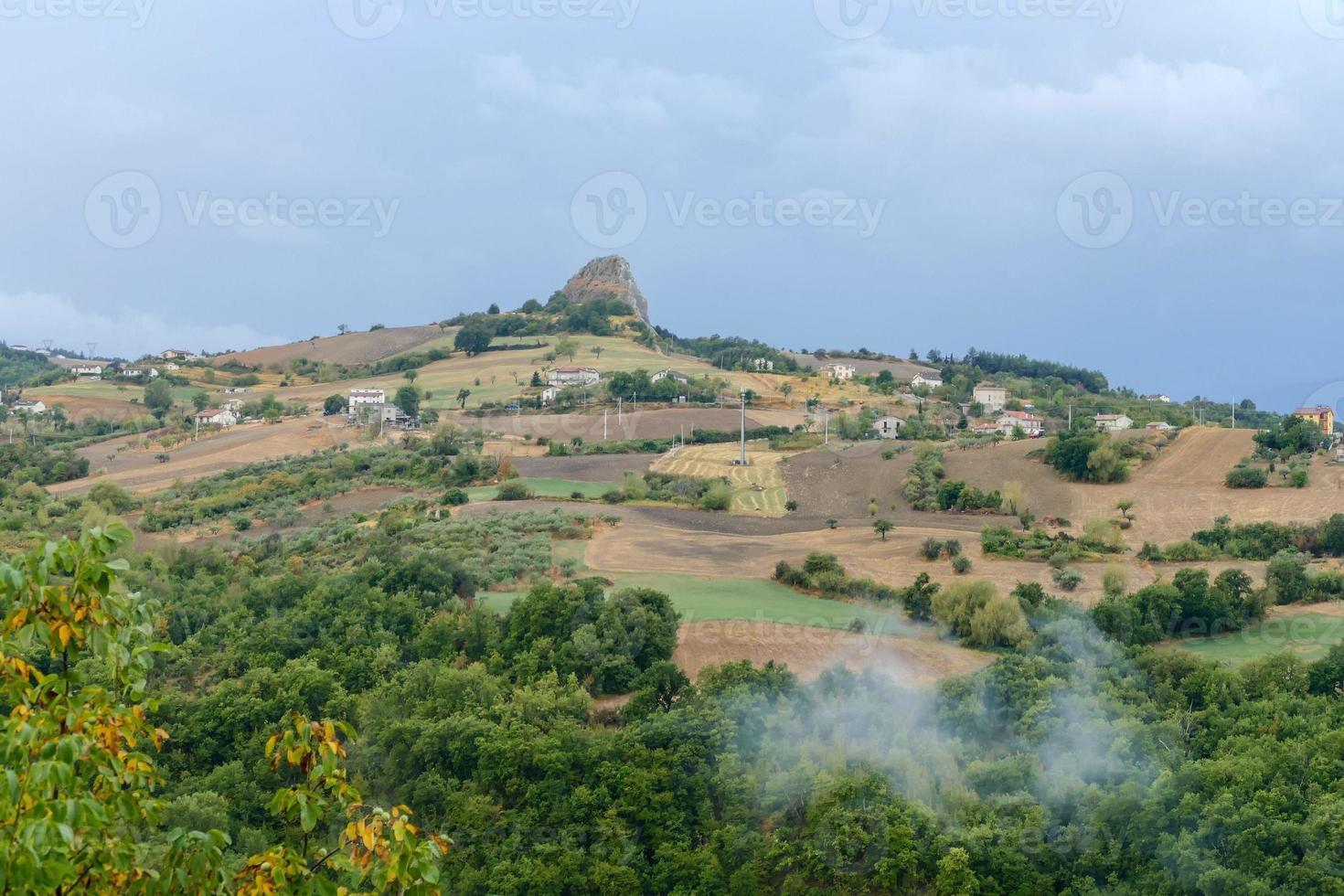 schilderachtige berglandschap foto