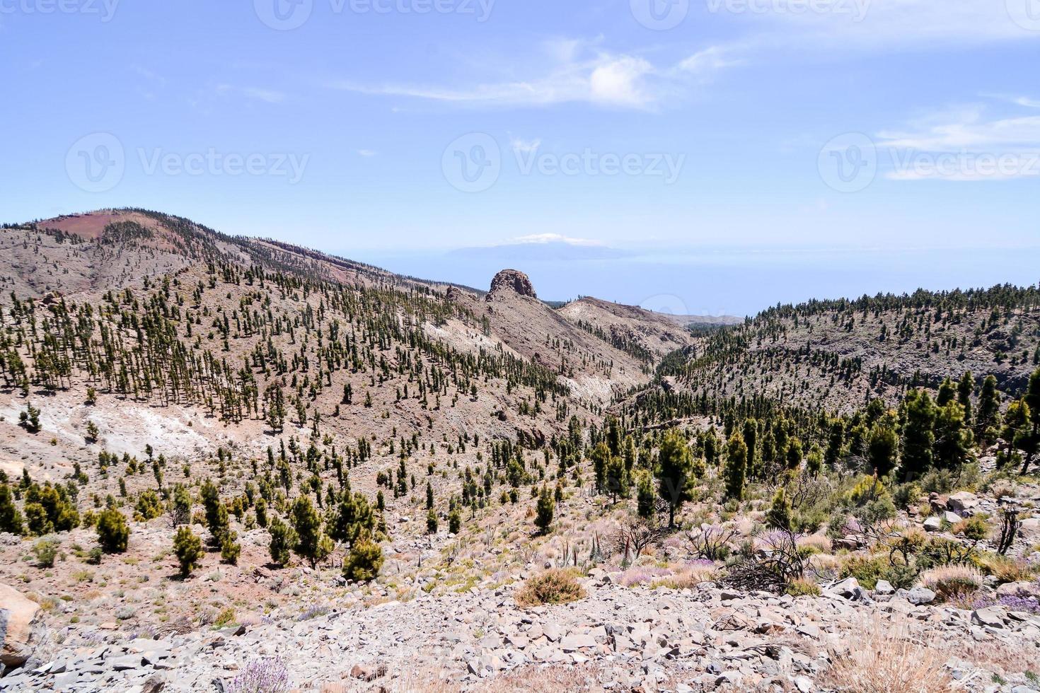 schilderachtige berglandschap foto