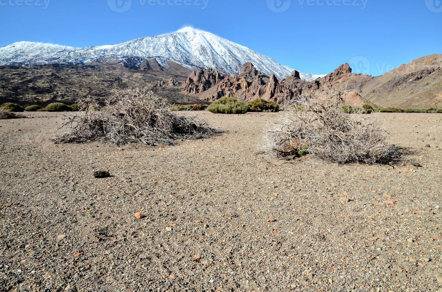 schilderachtige berglandschap foto