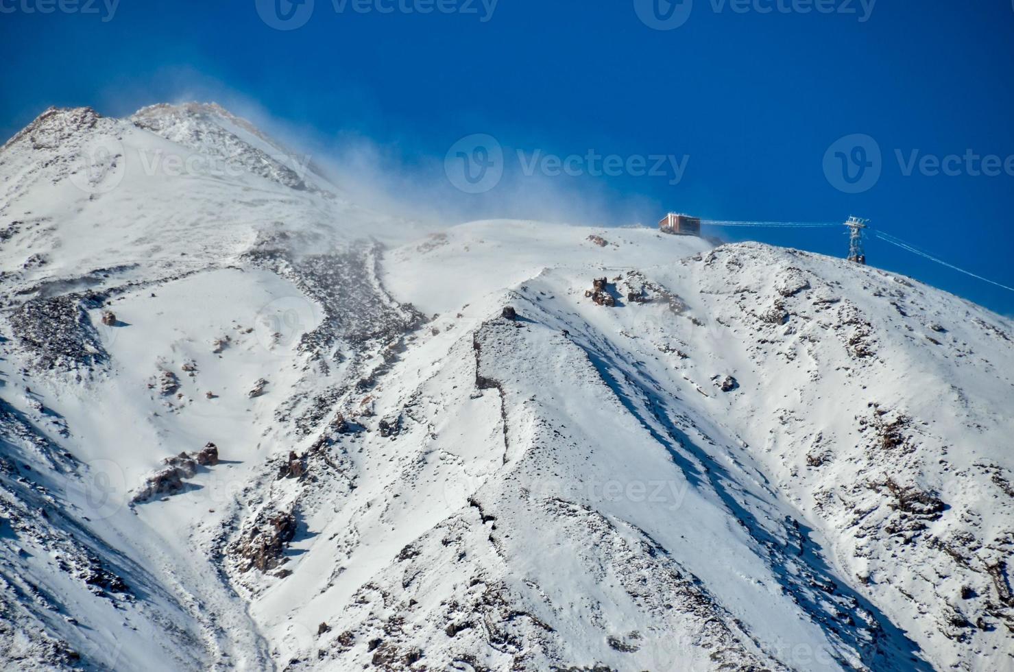 schilderachtige berglandschap foto