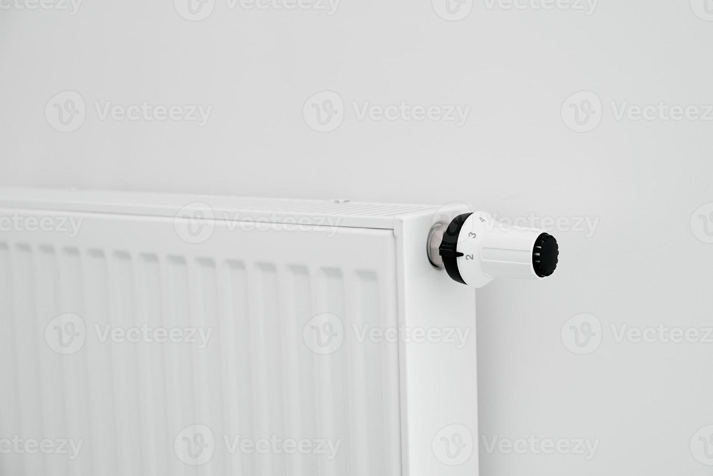 radiator knop voor aanpassen tempearute foto