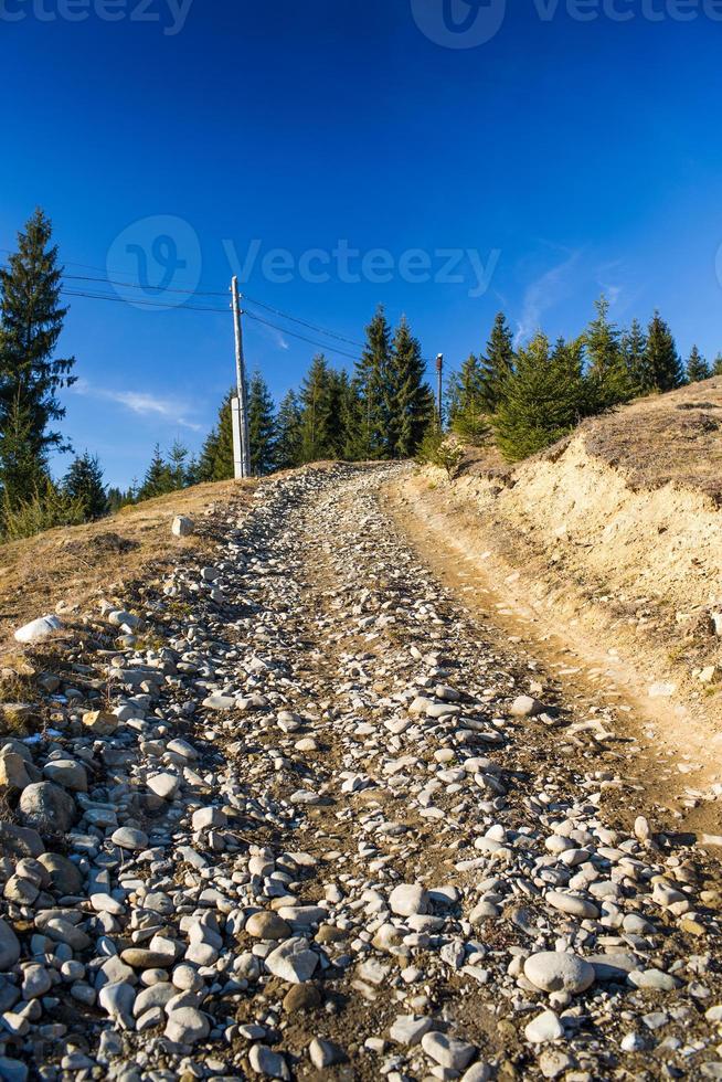 berg spoor visie foto