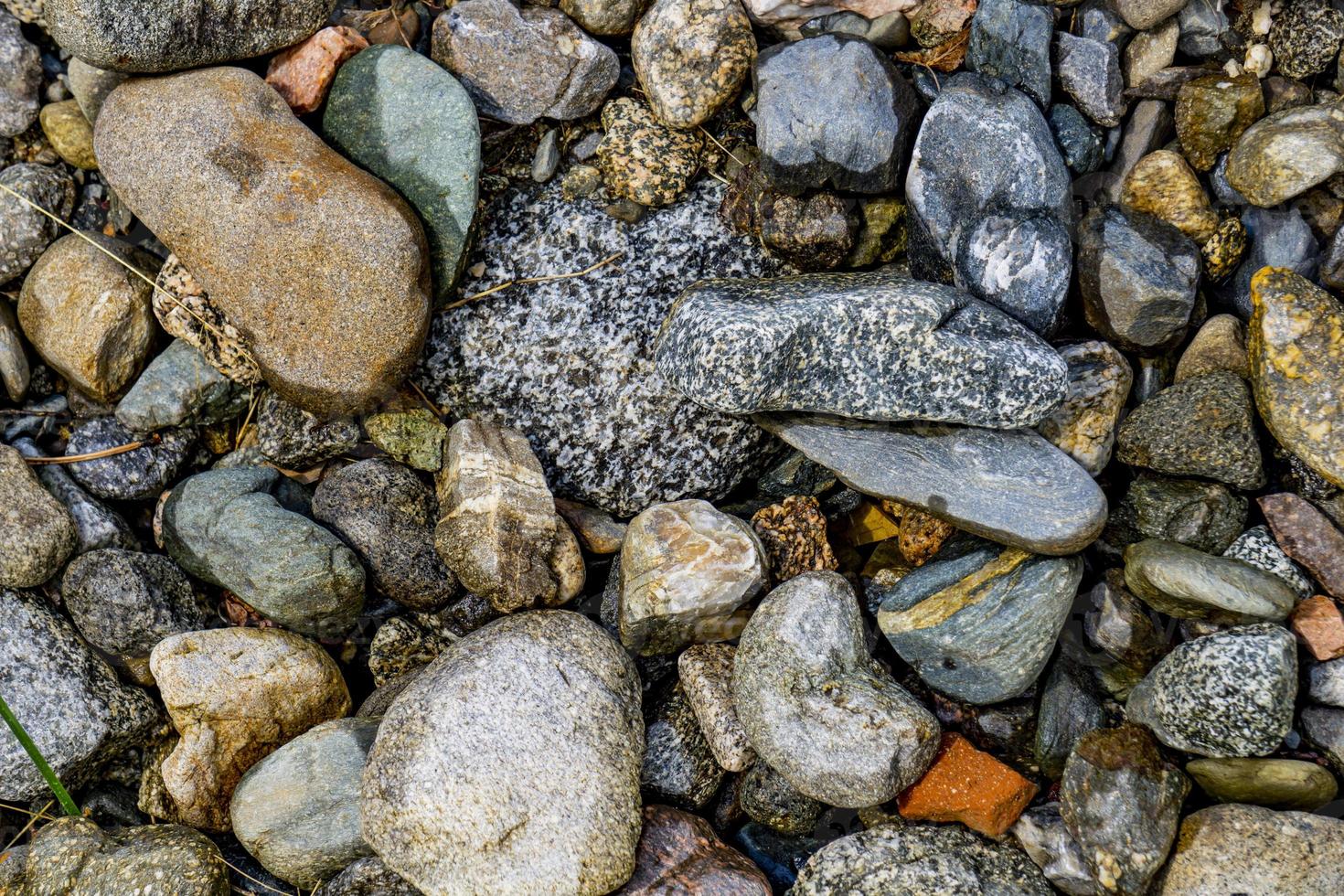 steentjes Aan de kust foto