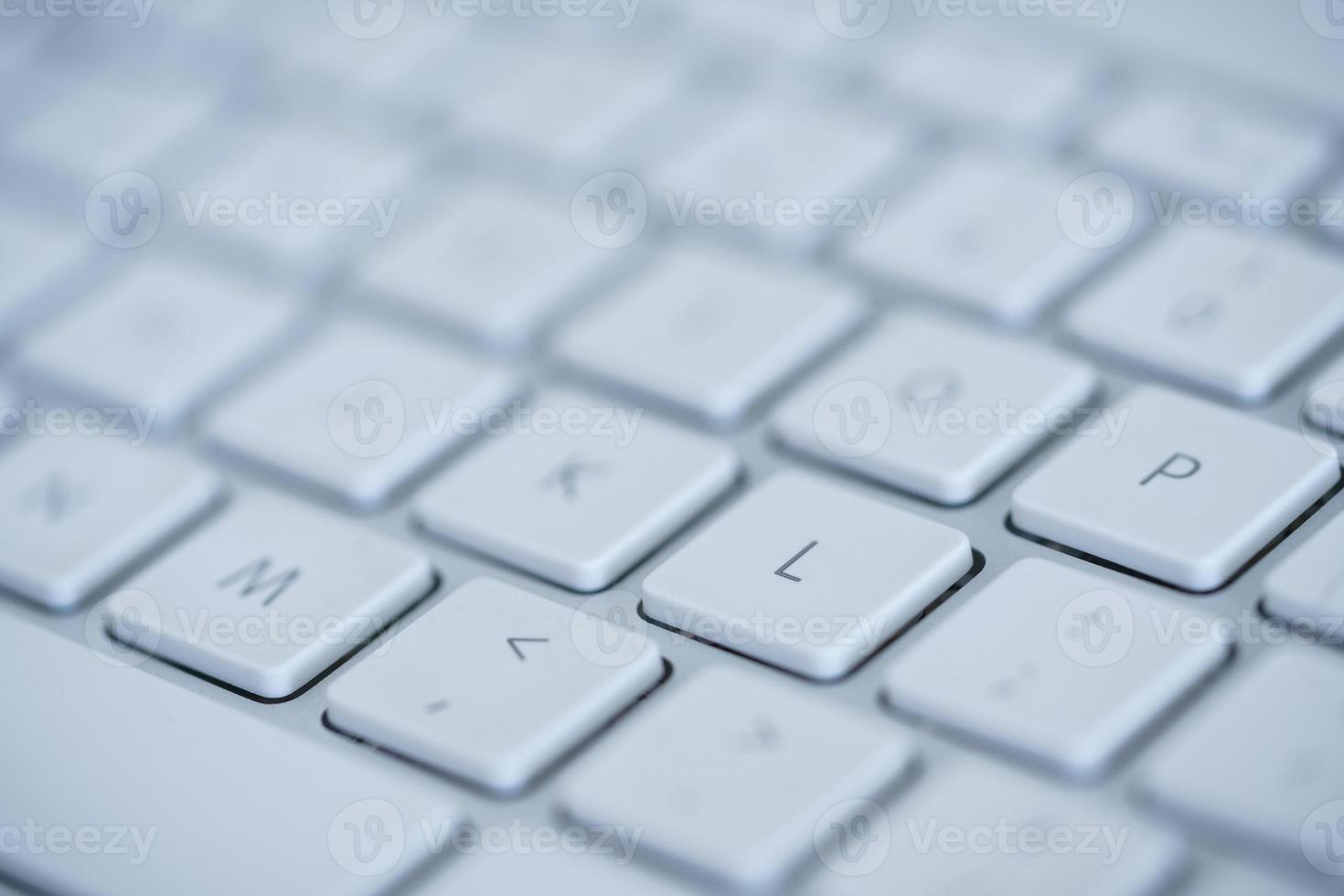 toetsenbord van laptop close-up foto