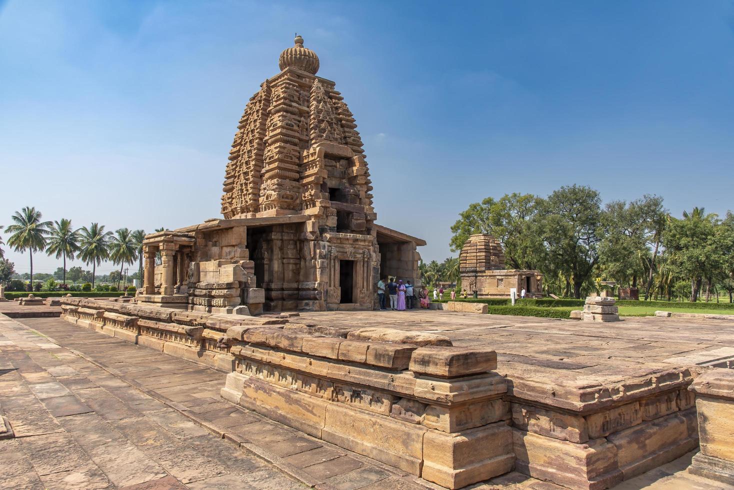 pattadakal, karnataka, Indië 2022-galaganatha tempel Bij pattadakal welke is een UNESCO wereld erfgoed plaats foto