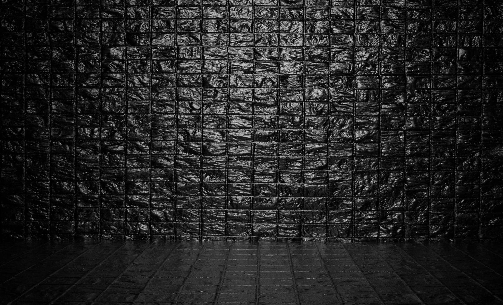 3d grunge muur structuur zwart achtergrond foto