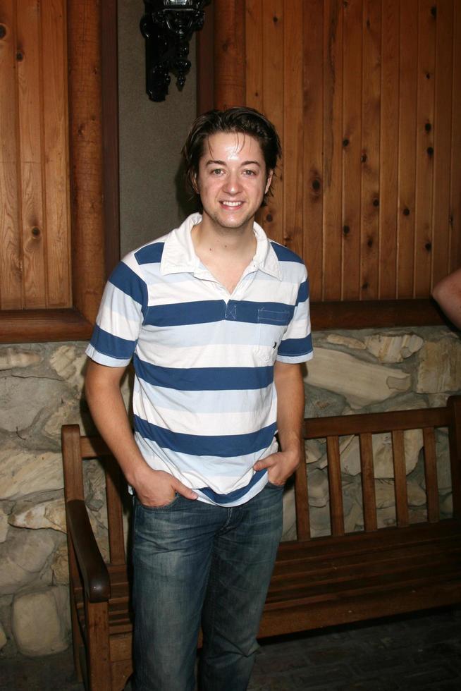 bradford anderson aankomen Bij de jaar- algemeen ziekenhuis ventilator club lunch Bij de sporters lodge in studio stad ca in juli 12 20082008 foto