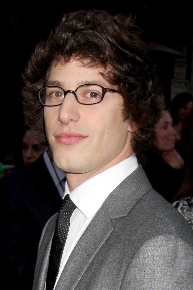 andy samberg aankomen Bij de ik liefde u Mens première Bij de mann dorp theater in westwood ca Aan maart 17 2009 2009 foto