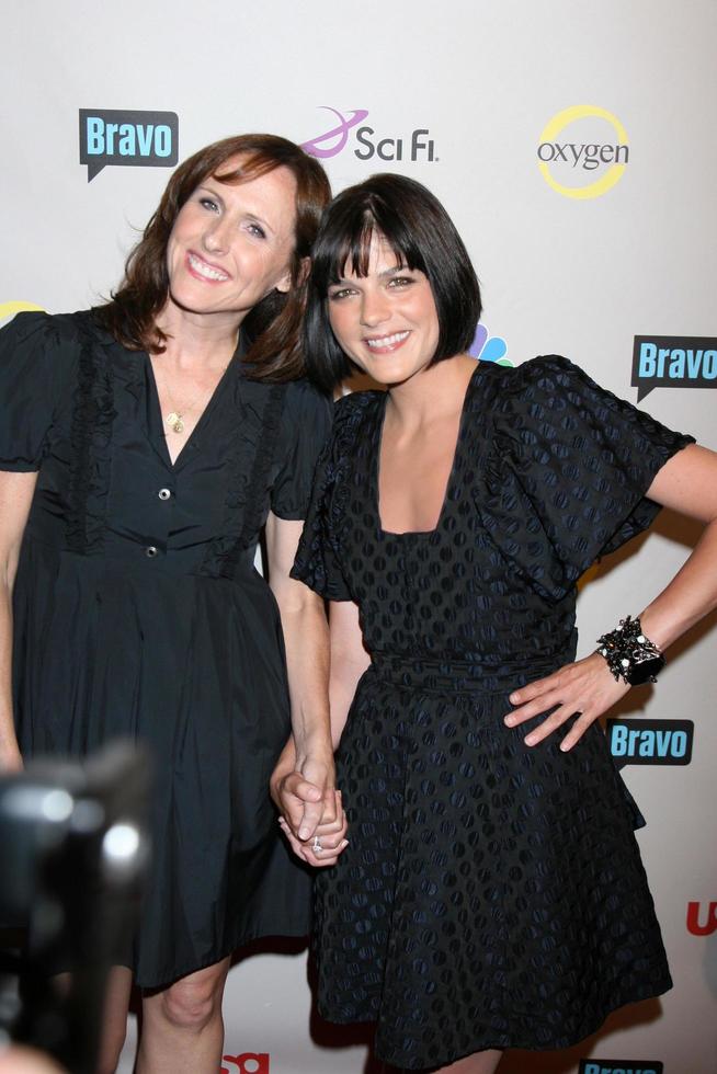 molly shannon selma blair aankomen Bij de nbc tca partij Bij de Beverly hilton hotel in Beverly heuvels ca in juli 20 20082008 foto