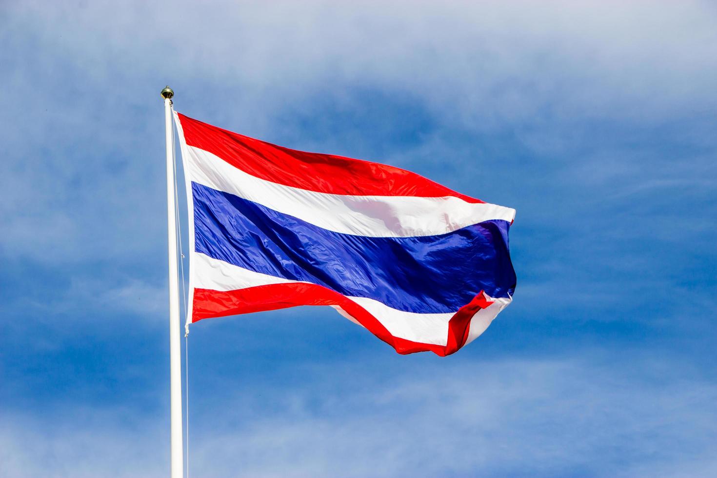 vlag van Thailand foto