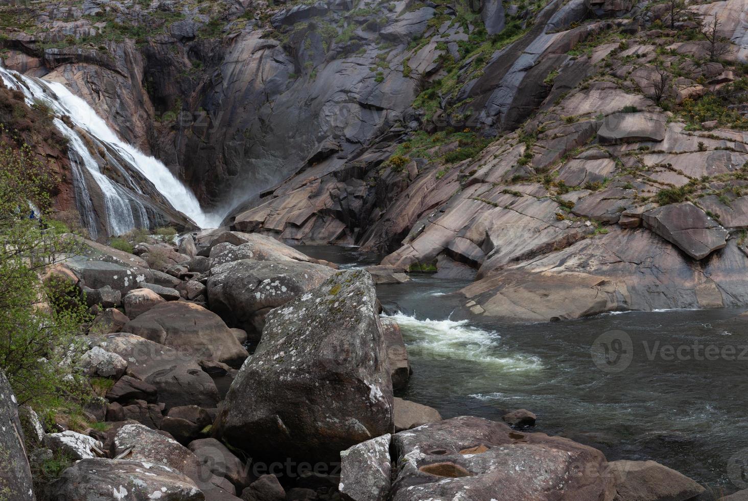 waterval en beek foto