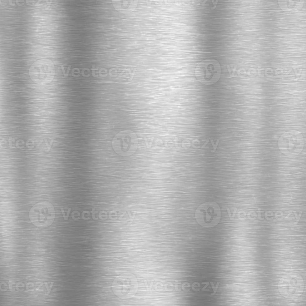 zilveren metalen achtergrond. geborstelde metalen textuur. 3D-rendering foto