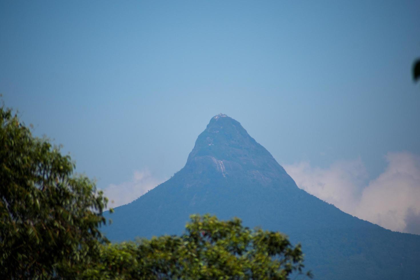 Adam's piek in Sri Lanka foto