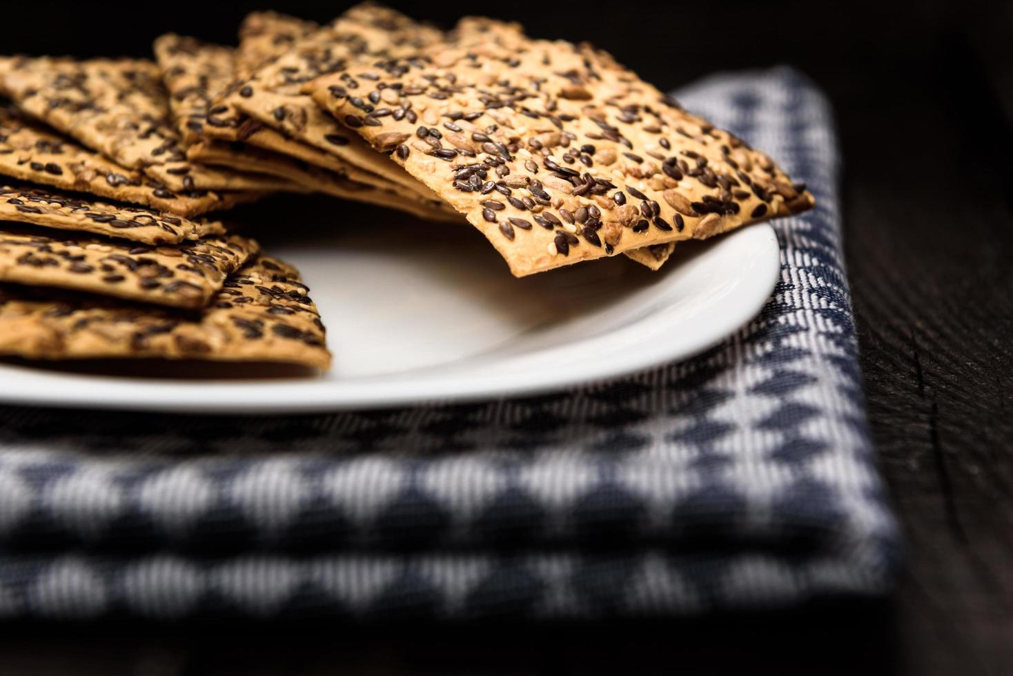 koekjes met zonnebloempitten foto