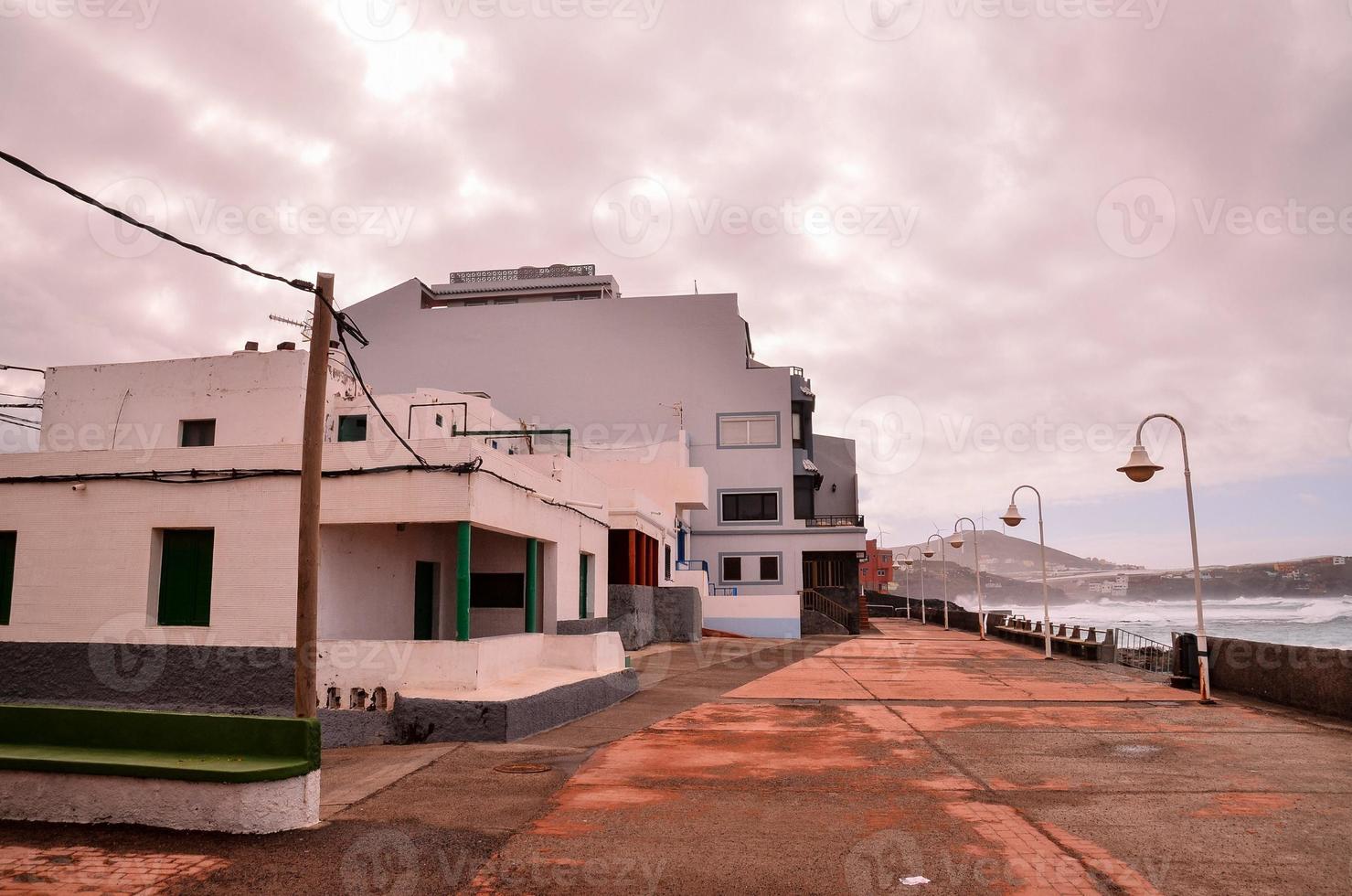 gebouwen Aan de kust foto