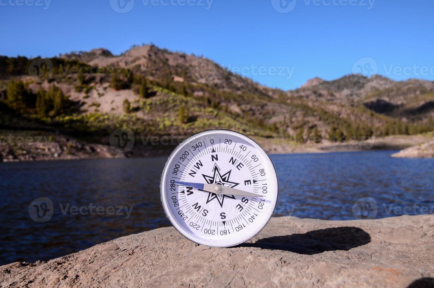 klein navigatie kompas foto