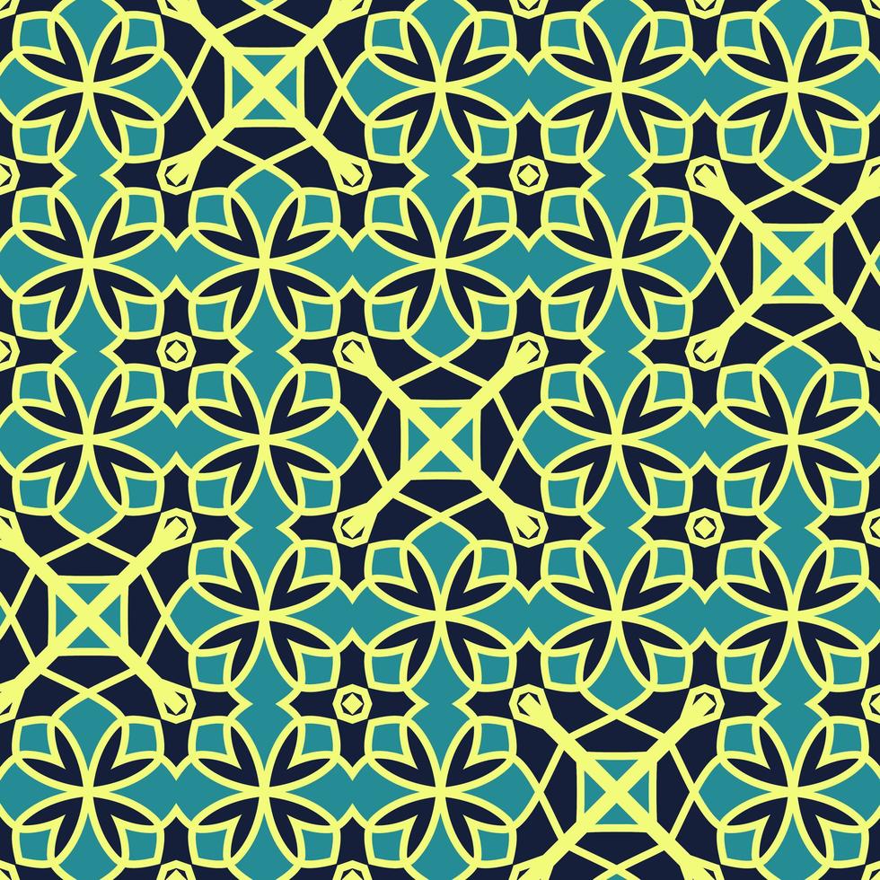 oosters traditioneel patroon. herhaald marokkaanse kruisen mozaïek- tegels. lantaarn vormen motief. ornamentiek venster behang. arabesk digitaal papier, textiel afdrukken. naadloos oppervlakte ontwerp foto