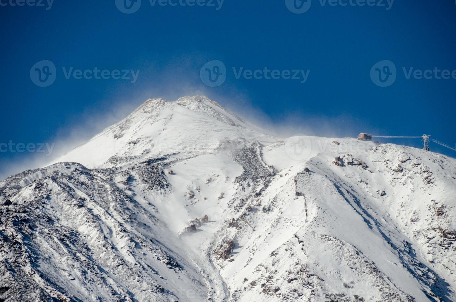 schilderachtige berglandschap foto