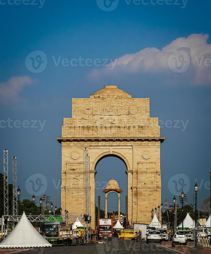 beroemd Indië poort van Indië foto