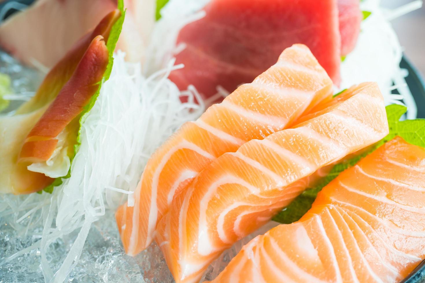 rauwe verse sashimi foto