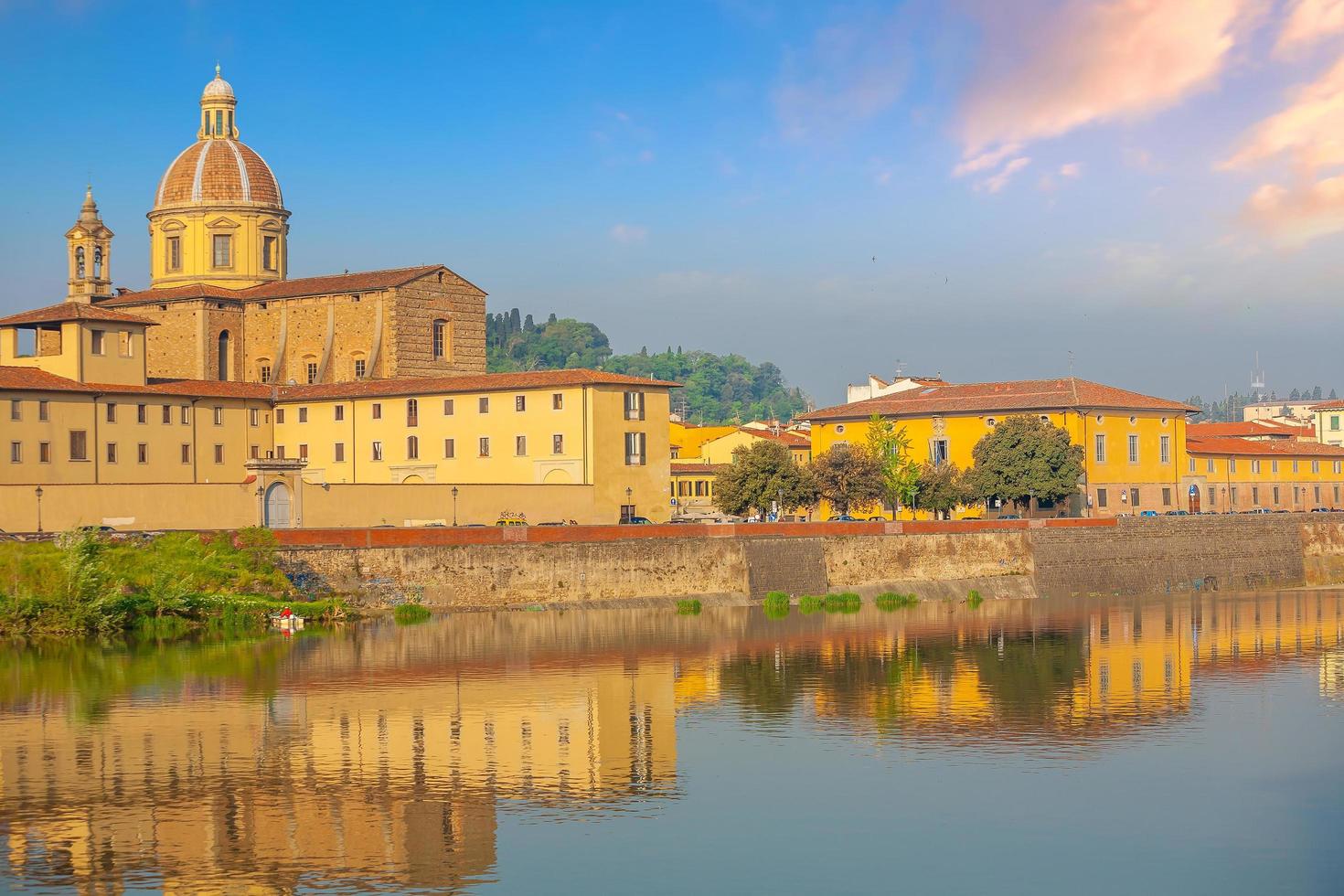 Florence stad skyline van de binnenstad stadsgezicht van Italië foto