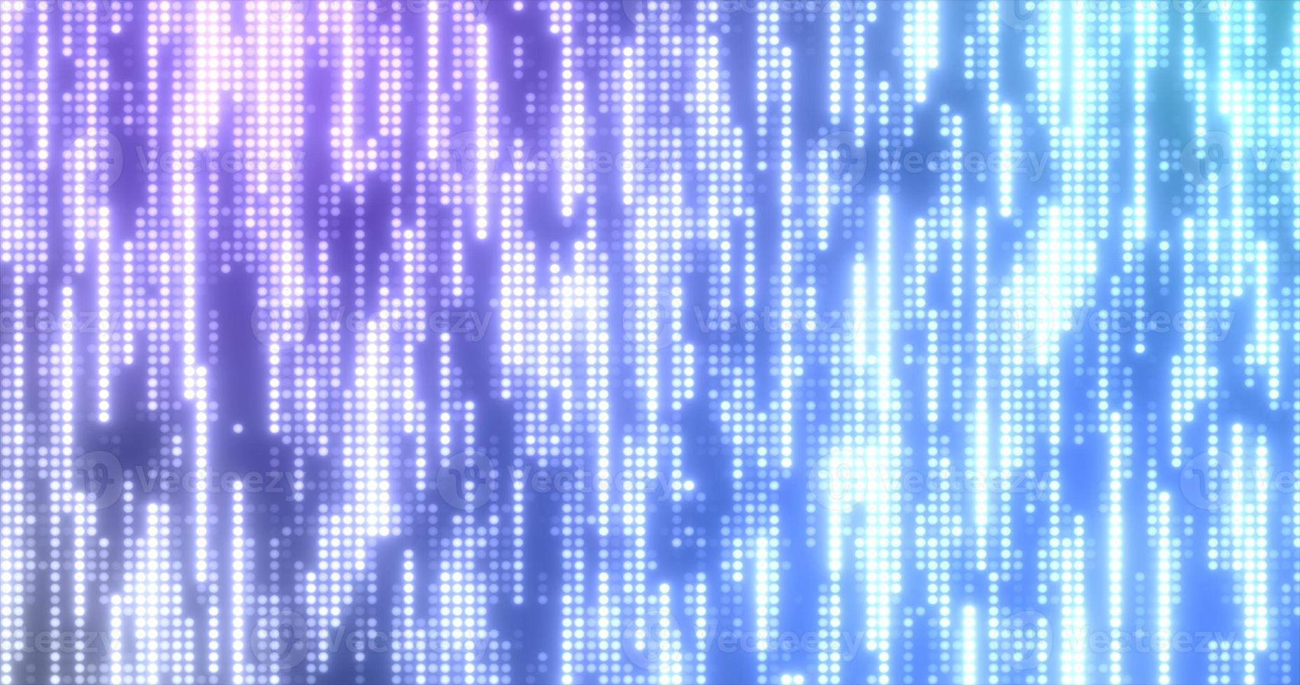 abstract blauw gloeiend vliegend lijnen strepen van lichtgevend dots en energie deeltjes abstract disco achtergrond foto