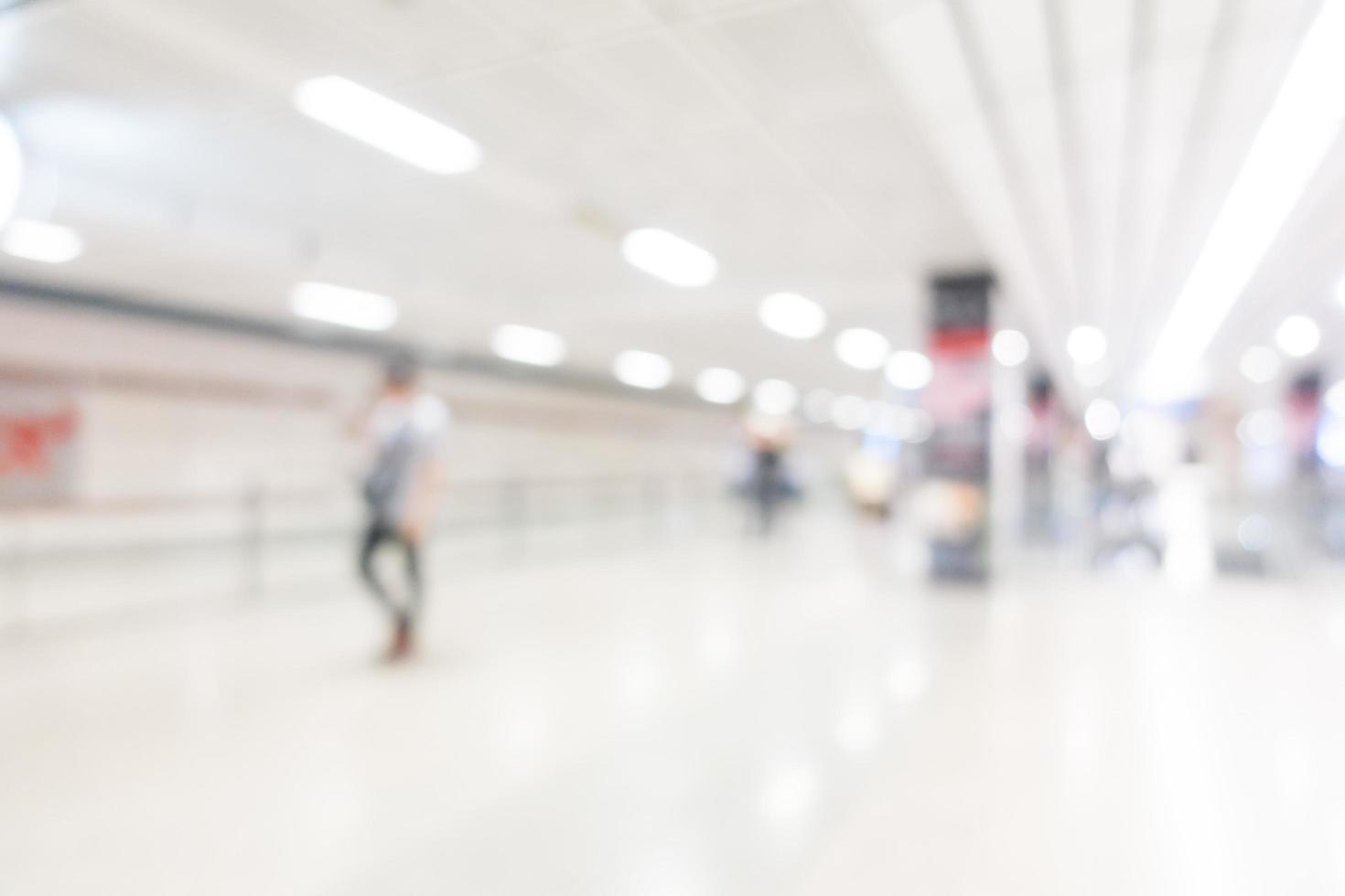 abstract vervagen metrostation foto