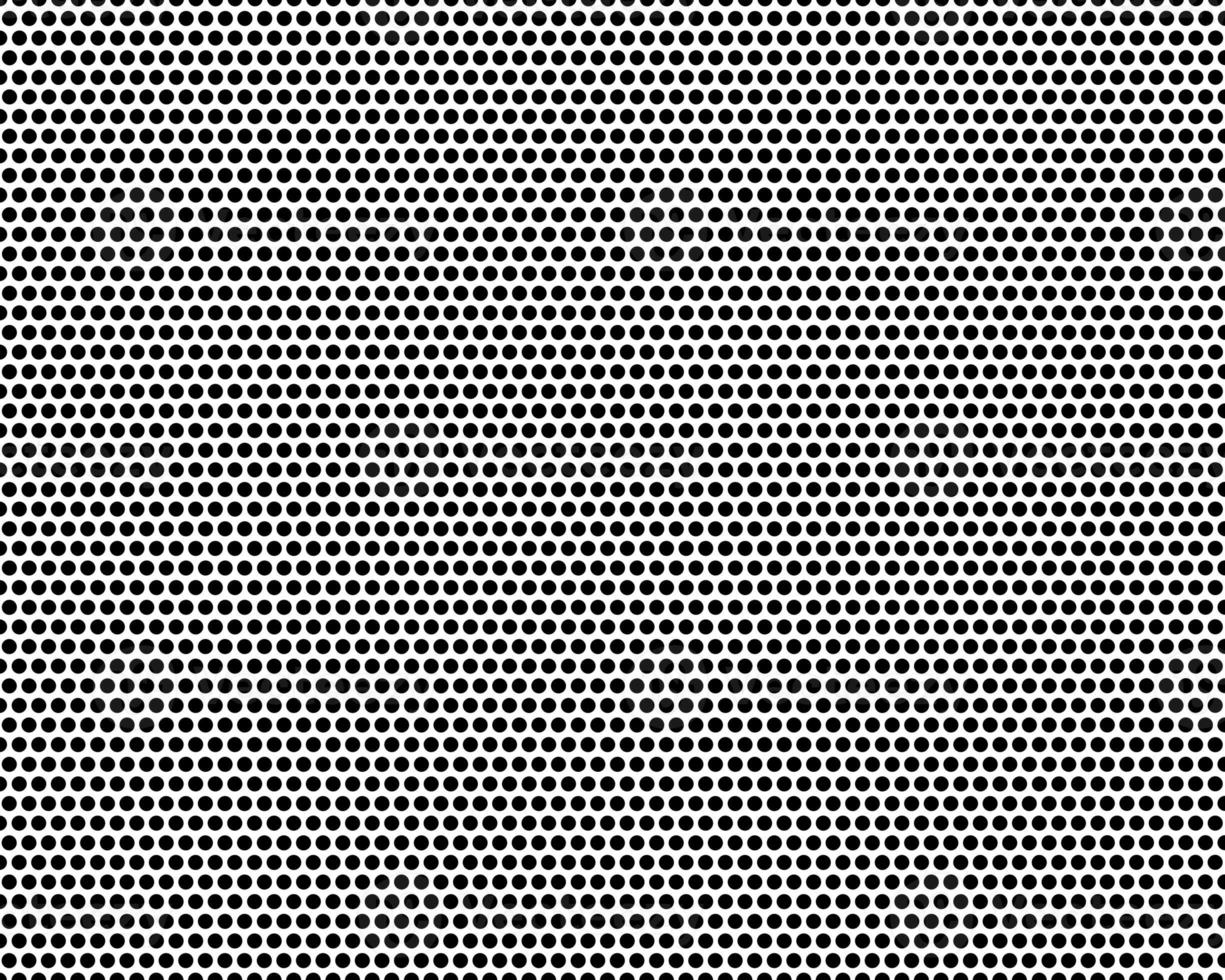 zwart punt patroon Aan wit achtergrond, metaal rooster textuur. foto