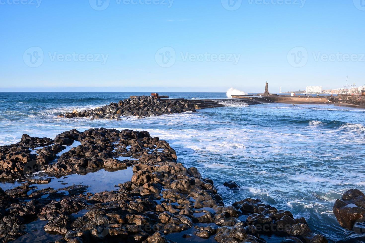 toneel- kust- visie foto