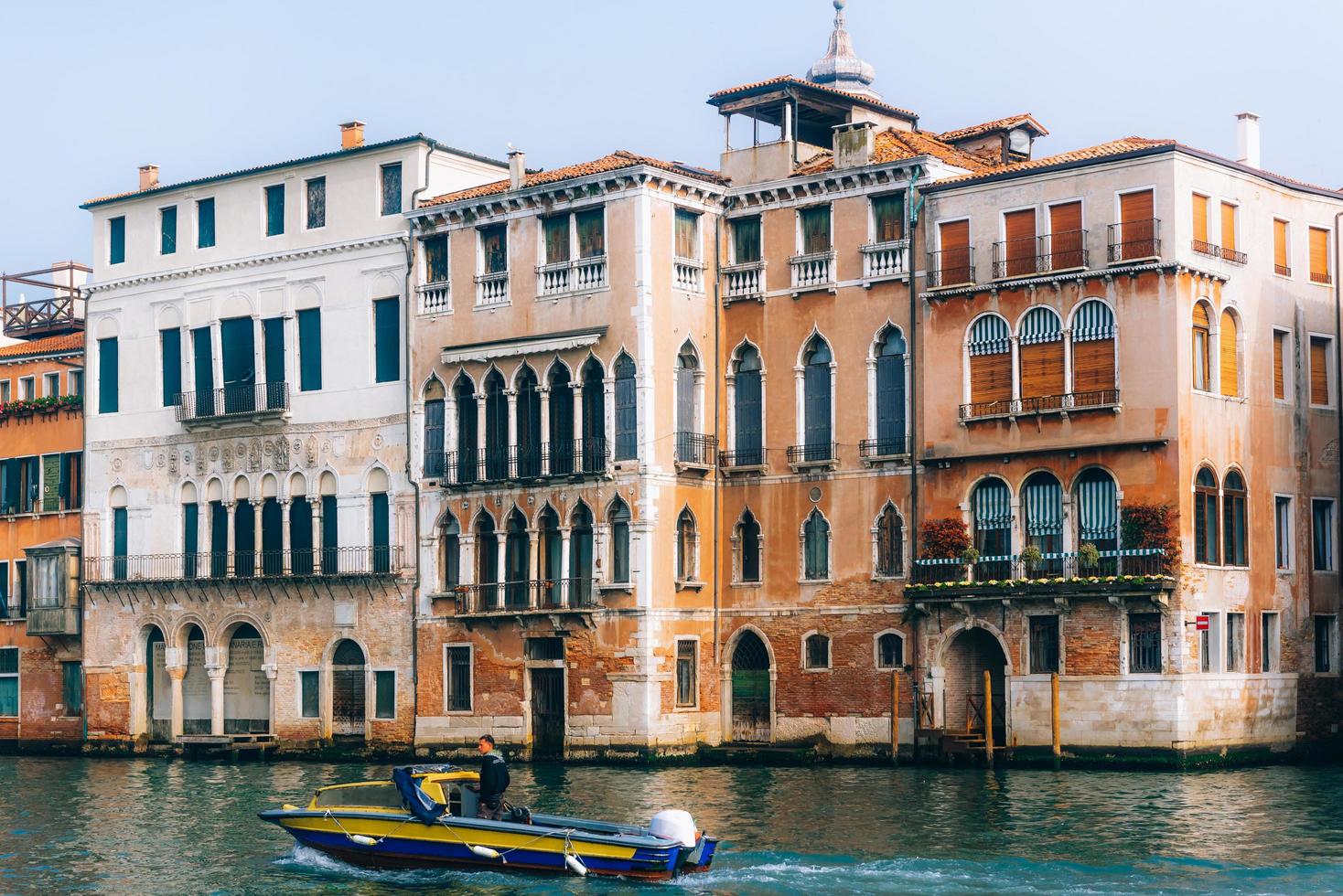 Venetië, Italië 2017- Canal Grande van Venetië, Italië foto