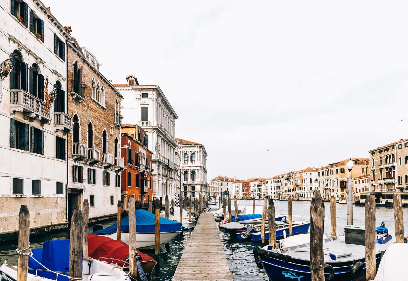 Venetië, Italië 2017- Canal Grande van Venetië, Italië foto