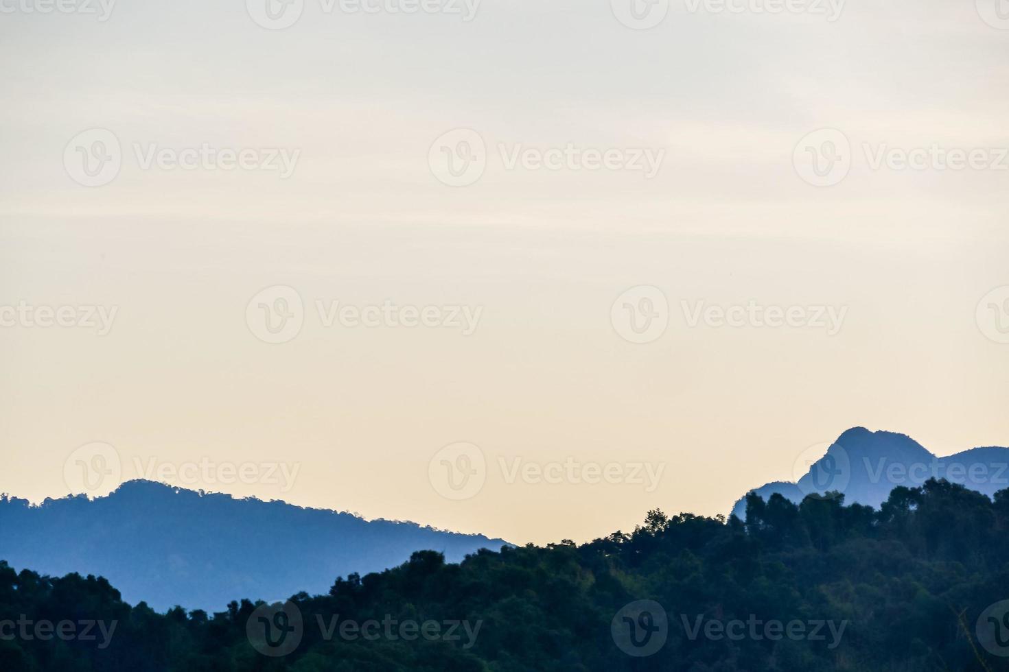 landelijk landschap in Azië foto