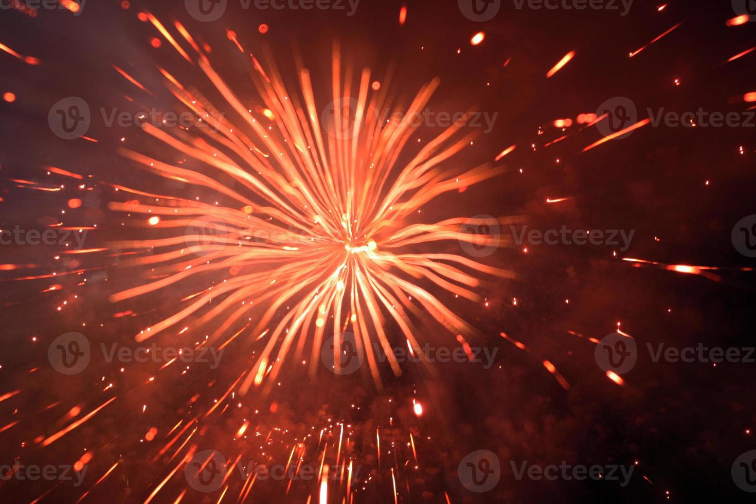 vuurwerk tonen Scherm foto