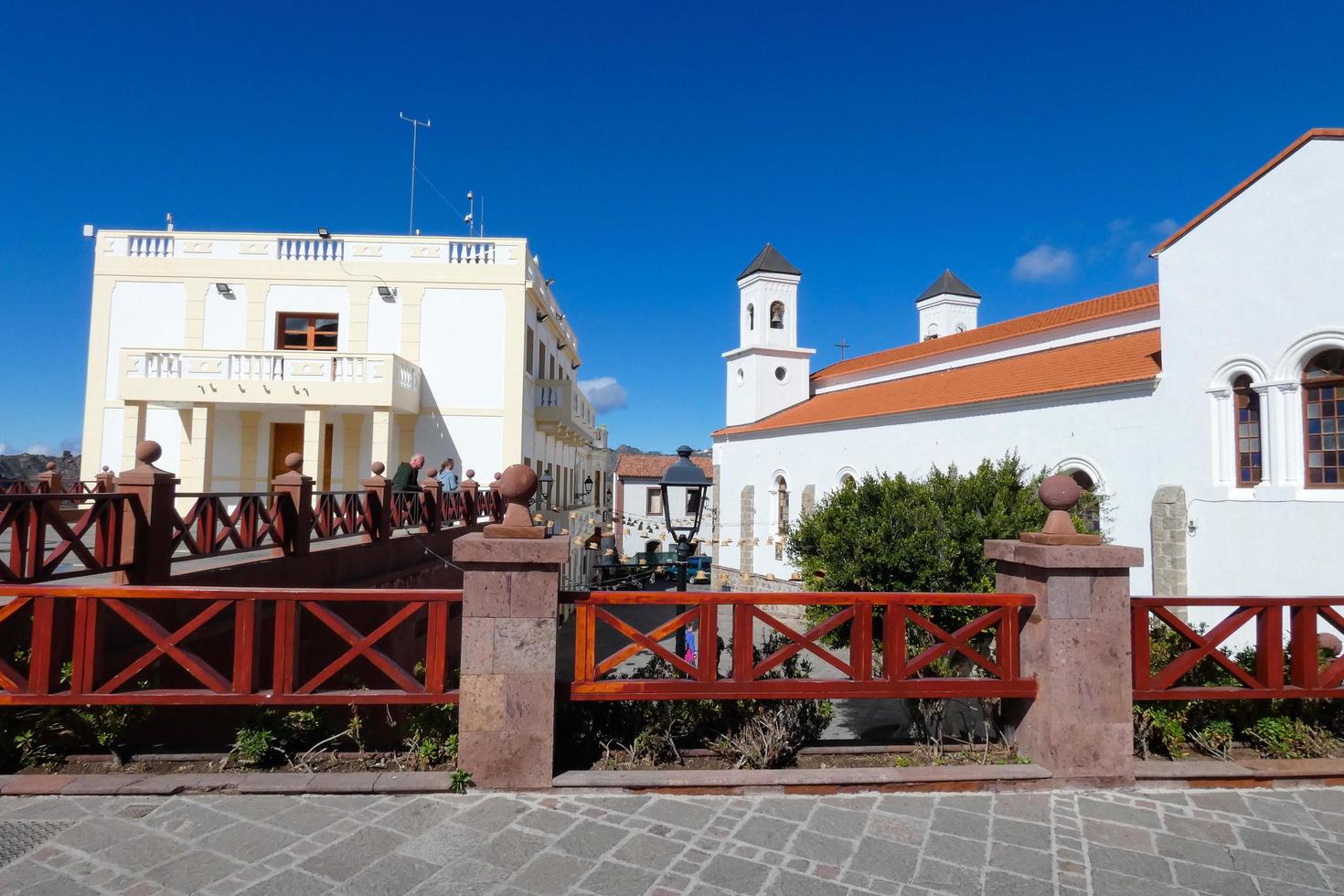 bergachtig centrum van de eiland van oma canaria in de atlantic oceaan foto